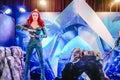 Human Size Statue of A DC Comic Character Mera Amber Heard at The Standee of Movie Aquaman